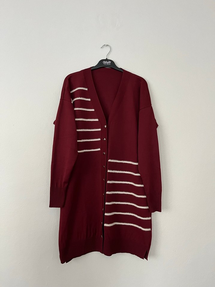 Merserize hırka ceket - Görsel 3