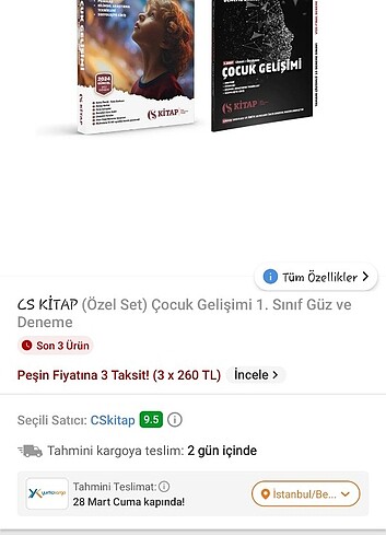 İstanbul Üniversitesi Çocuk Gelişimi Kitapları Cs Kitap - Görsel 7