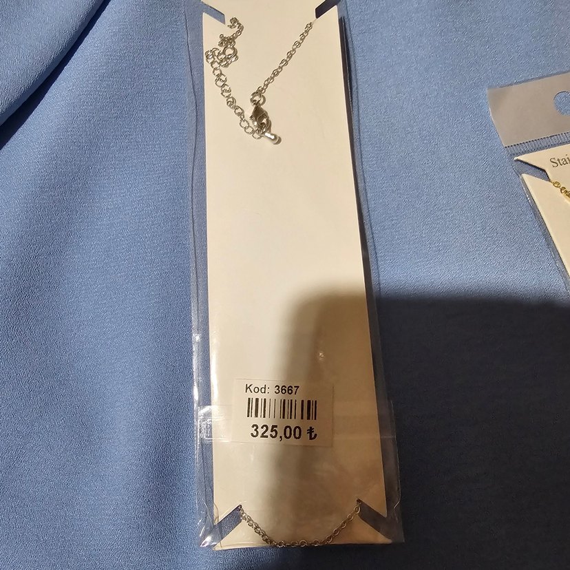 Zincir Detaylı Altın Renkli Kadın El Zinciri - Görsel 3