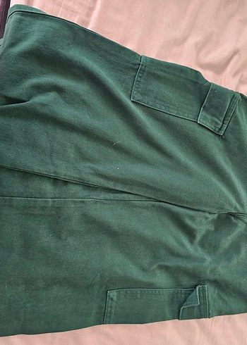 Kahverengi Kadın Süet Kemerli Bol Pantolon - Görsel 8