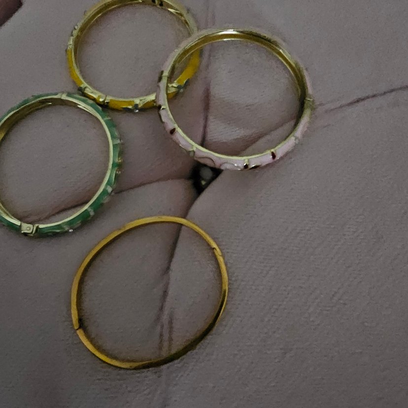 Çiçek Desenli Renkli Bohem Bilezik Seti - Görsel 4