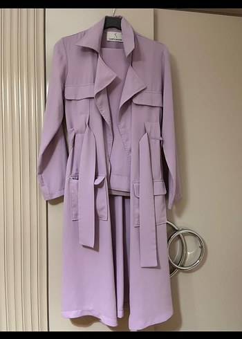 Bej Uzun Kadın Takım Kadriye Baştürk - Görsel 5