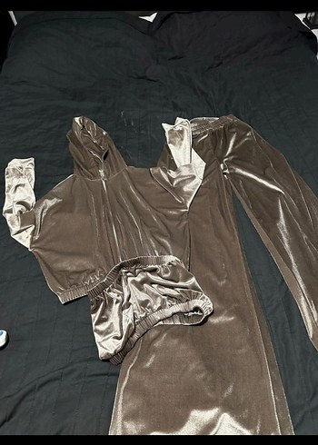 Kadife kroplu takım - Görsel 2