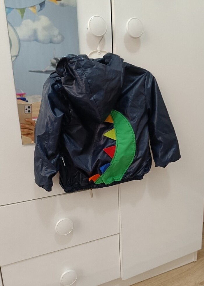 Erkek bebek yağmurluk  - Görsel 2