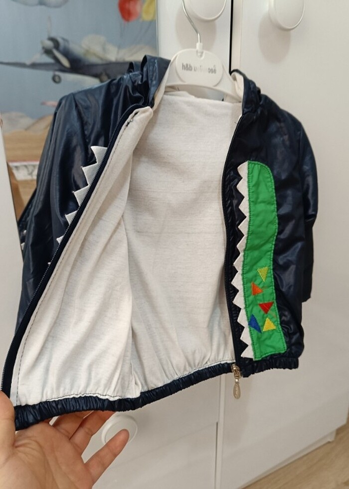 Erkek bebek yağmurluk  - Görsel 3