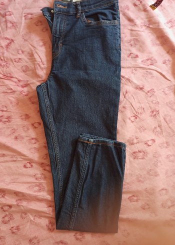 12-13 Yaş Beden mavi Renk h&m 12-13 yaş lacivert erkek çocuk kot