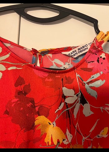 Çiçekli tulum Elbise - Görsel 4