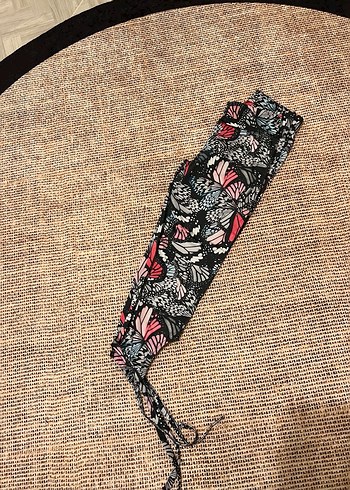 Penti Desenli Kadın Midi Tayt - Görsel 2