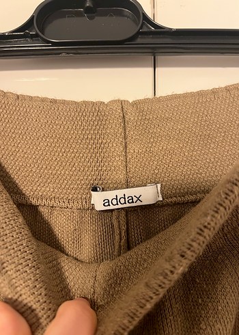 Bej Kadın triko şalvar Pantolon - Görsel 5