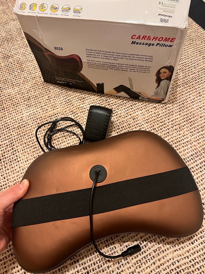 Kahverengi Masaj Yastığı - CAR&HOME - Görsel 5