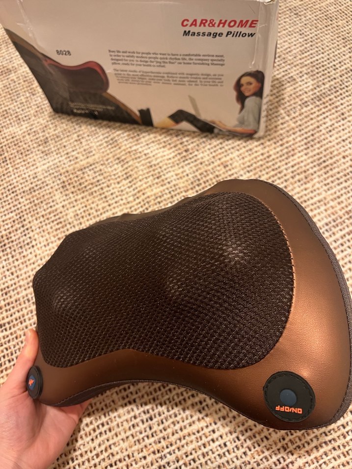 Kahverengi Masaj Yastığı - CAR&HOME - Görsel 3