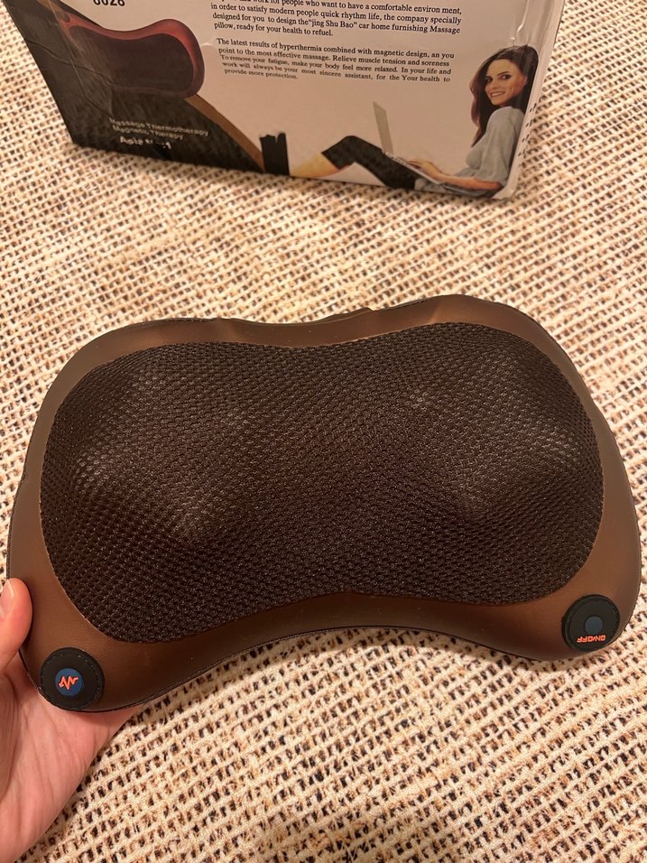 Kahverengi Masaj Yastığı - CAR&HOME - Görsel 2