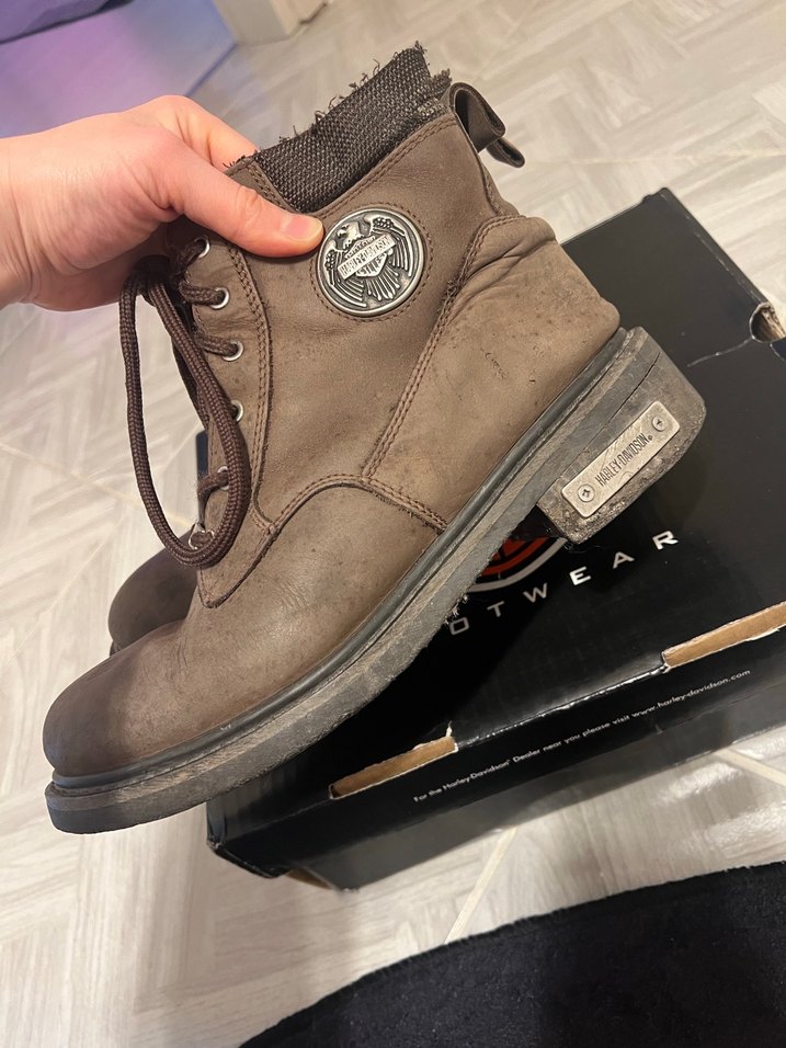 Orjinal harley davidson erkek Botu - Görsel 3