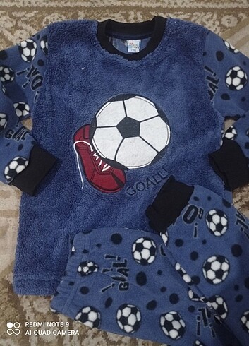 7 Yaş Beden Polar pijama takımı 
