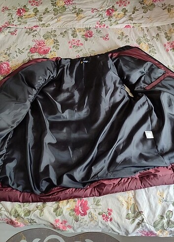 52 Beden bordo Renk Sisme yelek mont