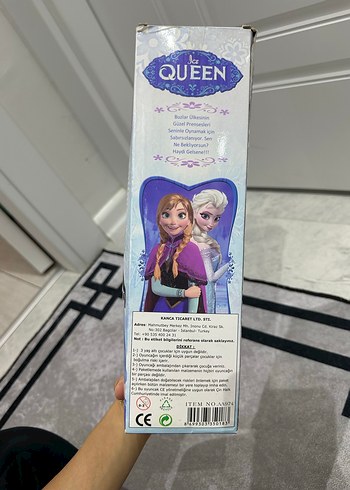 Buzlar Kraliçesi Karakter Bebek 3+ Yaş - Görsel 3