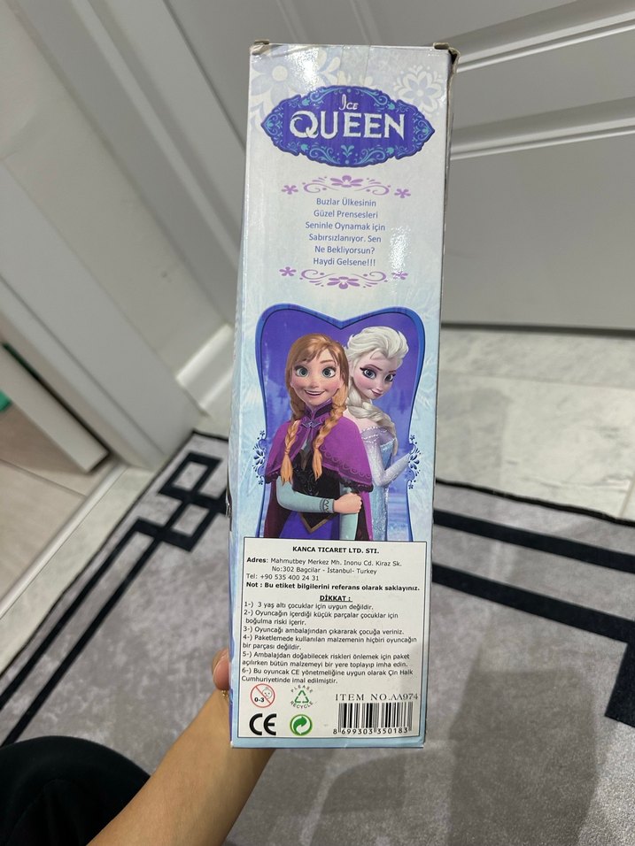 Buzlar Kraliçesi Karakter Bebek 3+ Yaş - Görsel 3