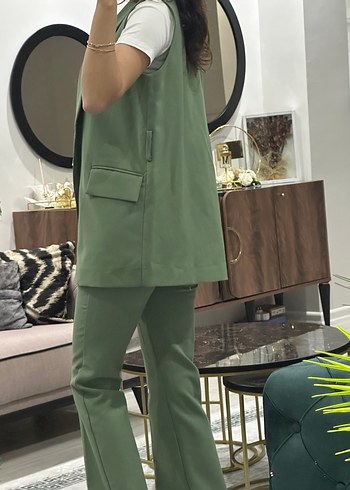 Kemerli Yelekli Takım Defacto - Görsel 4