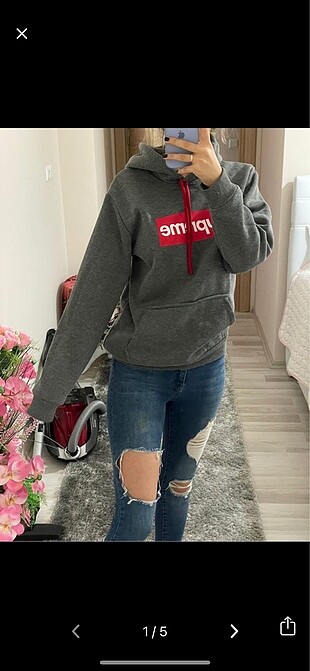 Gri Sweatshirt