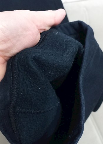 Fermuarlı Siyah erkek Eşofman Altı - Görsel 3