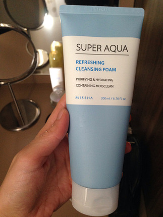 Missha Super Aqua Temizleme Kremi