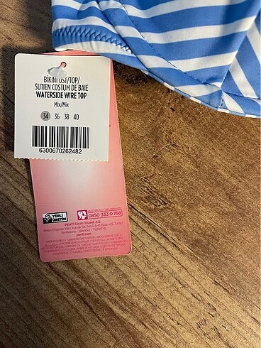xs Beden mavi Renk Penti üst bikini