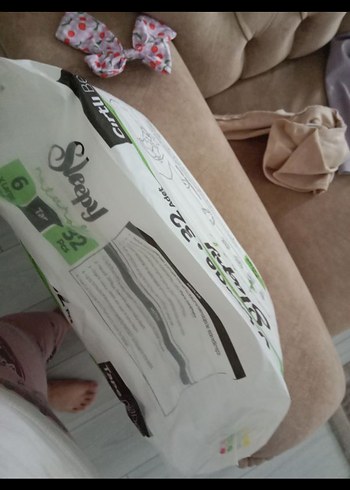 Sleepy Natural Büyük Beden Bebek Bezi XL - Görsel 2