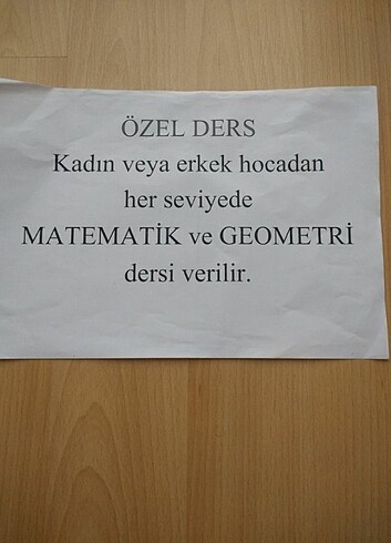 Özel Ders