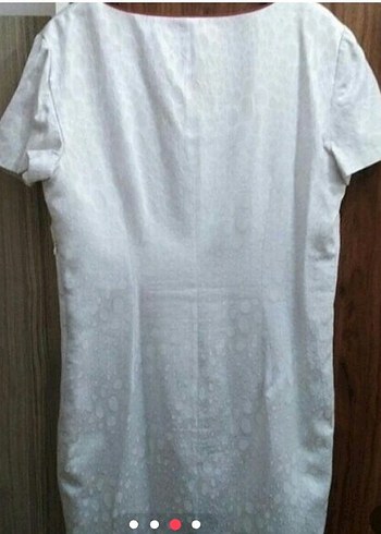 kırık beyaz ve Kırmızı  detaylı ikili takım - Görsel 4