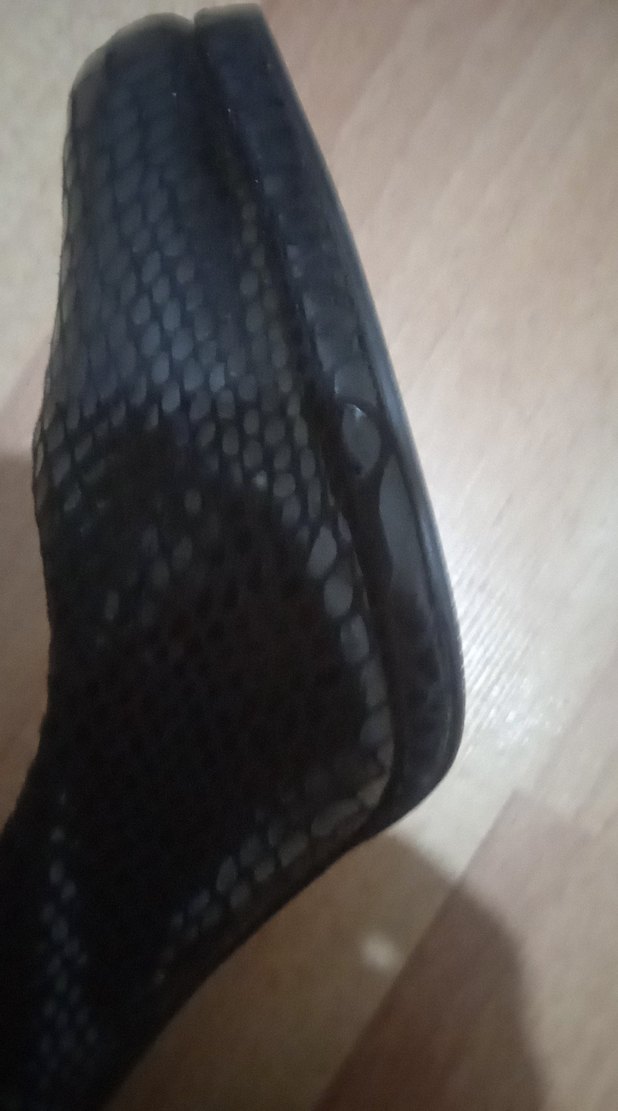 Siyah Yılan Desenli Stiletto  Ayakkabı topuk boyu 10 cm - Görsel 4