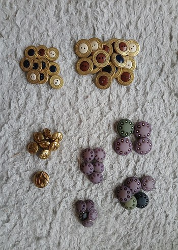 Bohem Tarzda Renkli El Yapımı Düğmeler - Görsel 13