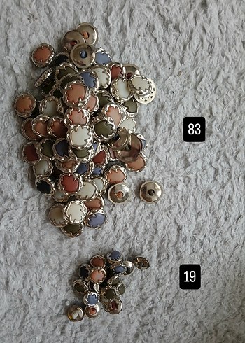 Bohem Tarzda Renkli El Yapımı Düğmeler - Görsel 11