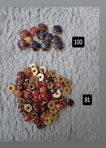 Bohem Tarzda Renkli El Yapımı Düğmeler - Görsel 12