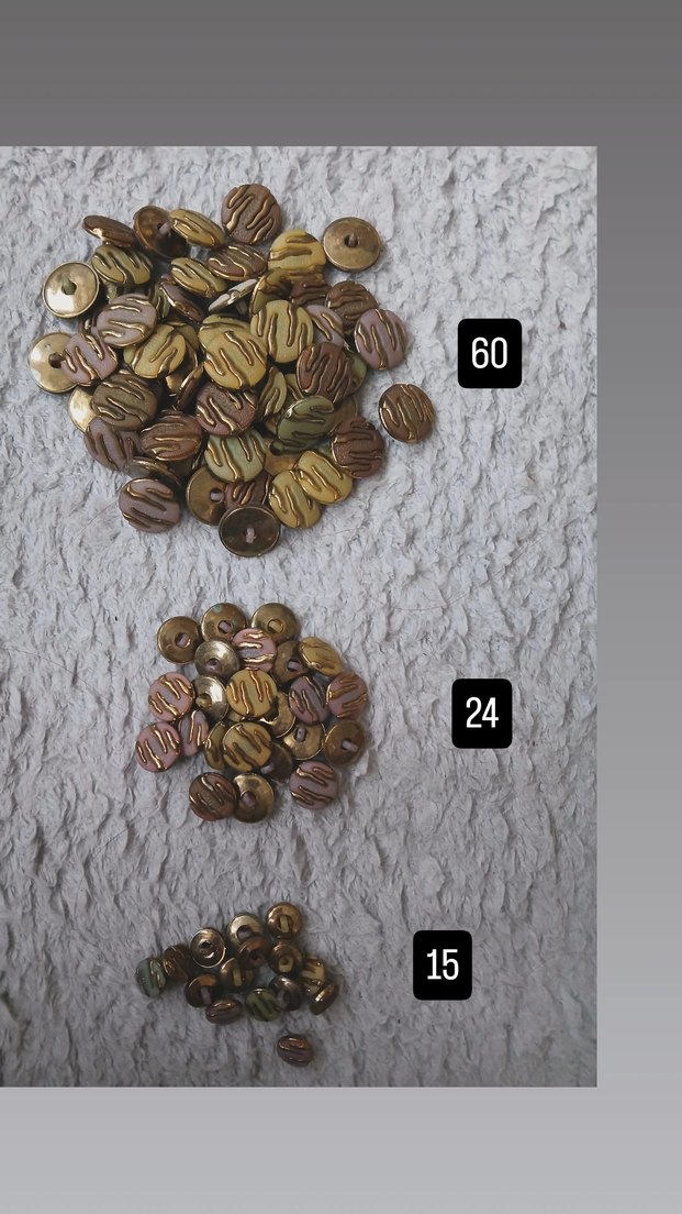 Bohem Tarzda Renkli El Yapımı Düğmeler - Görsel 5