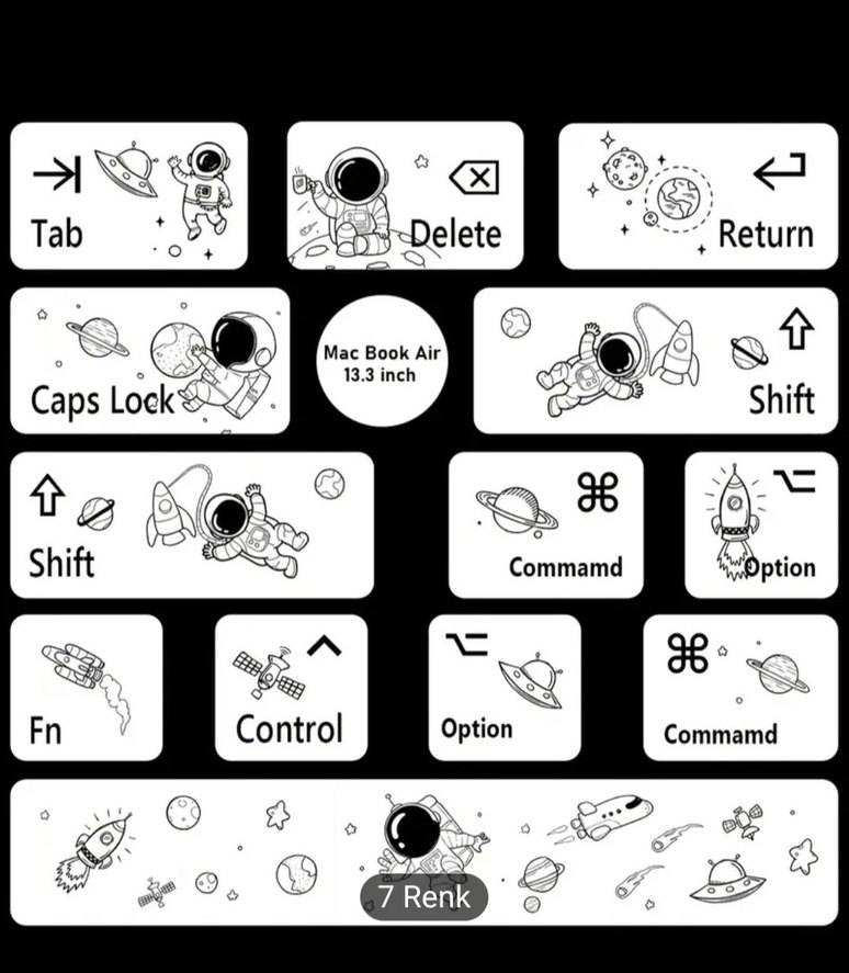 bilgisayar sticker - Görsel 3