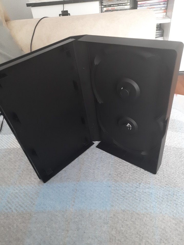 Siyah 2 dvd,cd saklama kutusu - Görsel 4