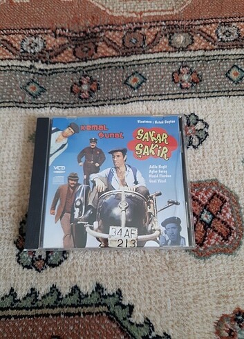 KEMAL SUNAL SAKAR ŞAKİR VCD FLİM ORJİNAL 