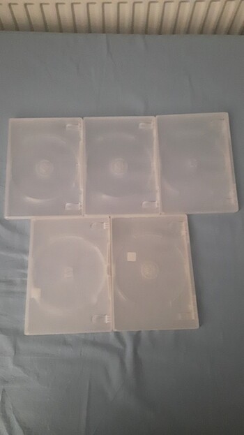 ŞEFFAF BEYAZ DVD, CD KUTUSU 