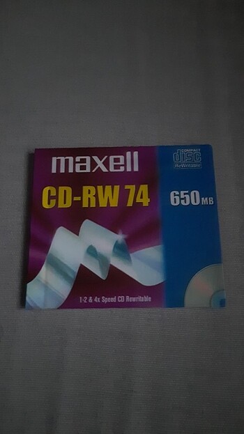 MAXELL CD-ROM 74 650 MB SIFIR KUTUSUNDA 