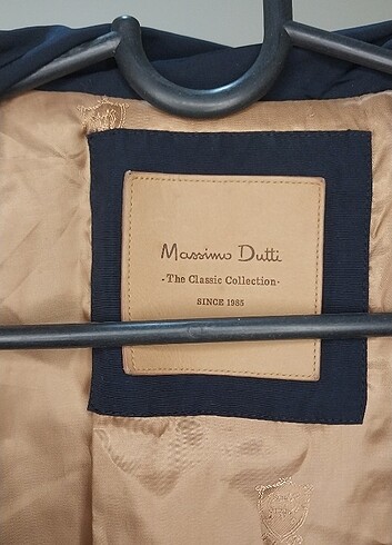 s Beden lacivert Renk Massimo Dutti mevsimlik ceket