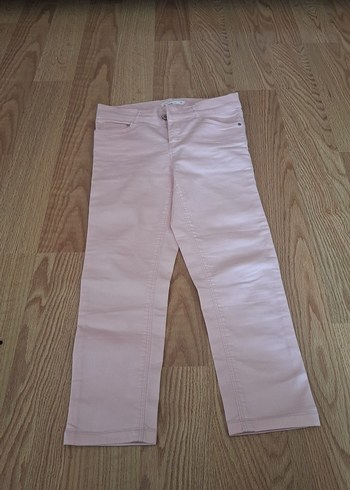 Kız Çocuk Bej Regular Fit Pantolon