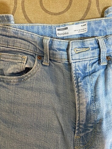 Bershka ispanyol paça jean