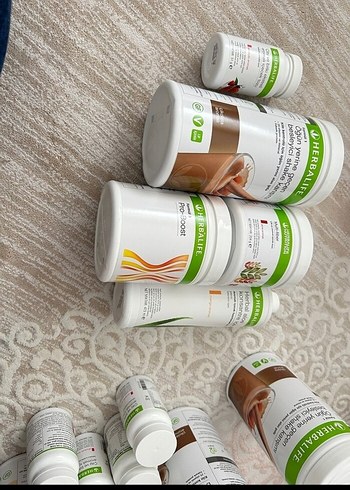 Beyaz Herbalife Takviye Seti