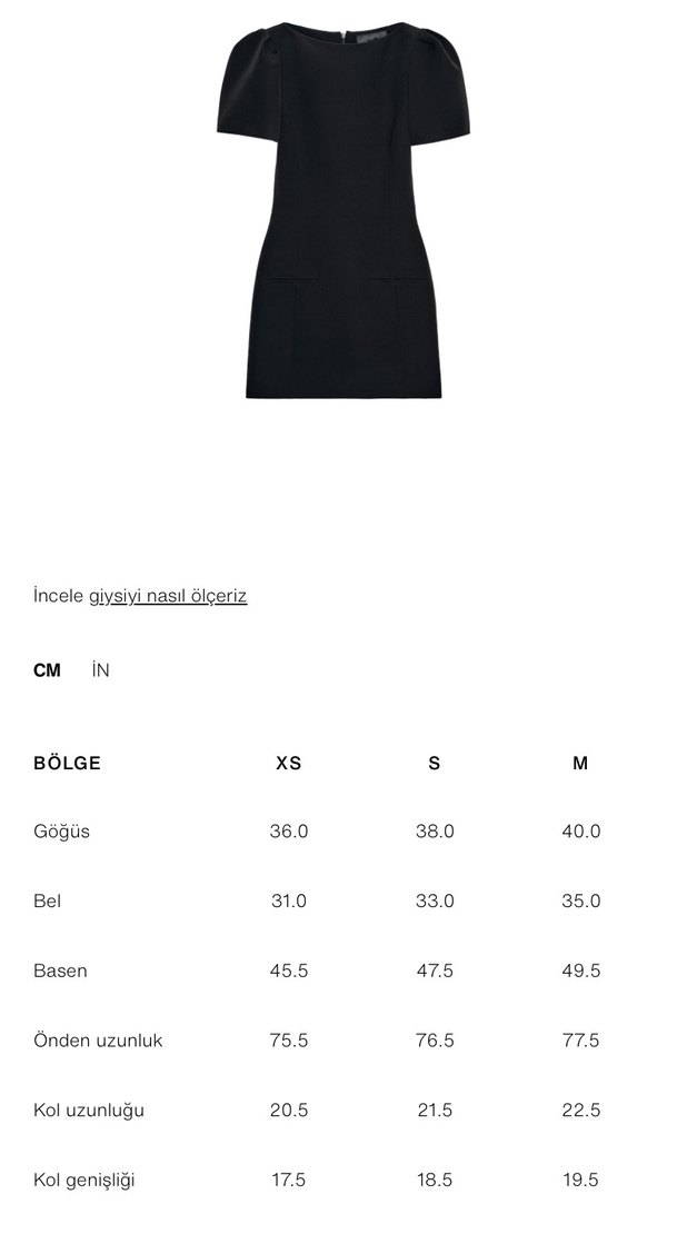 ZARA Pilili Cepli Mini Elbise - Görsel 2