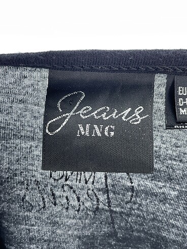 s Beden siyah Renk Mango T-shirt %70 İndirimli.