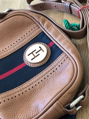 Beden Tommy Hilfiger Deri çapraz çanta