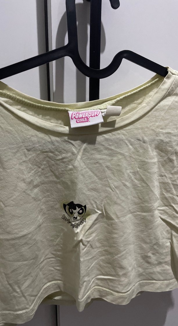 Kız Çocuk Pamuklu Baskılı Tişört - Görsel 3