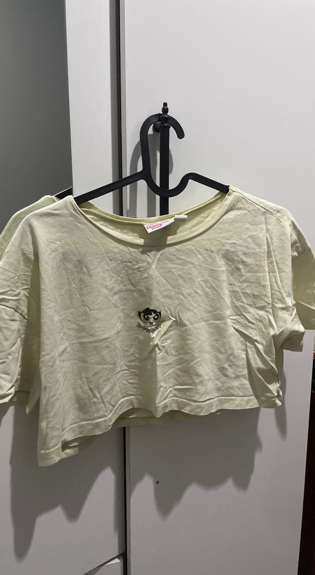 Kız Çocuk Pamuklu Baskılı Tişört - Görsel 2