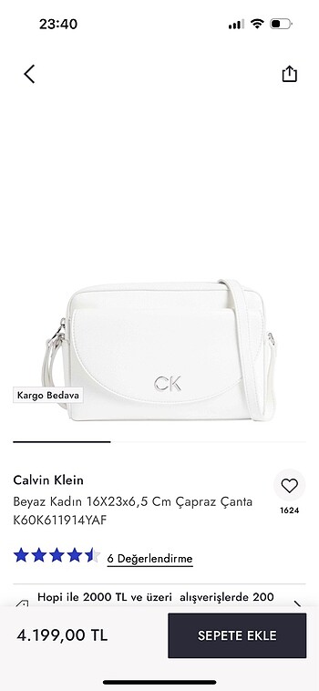 calvin klein kadın çanta