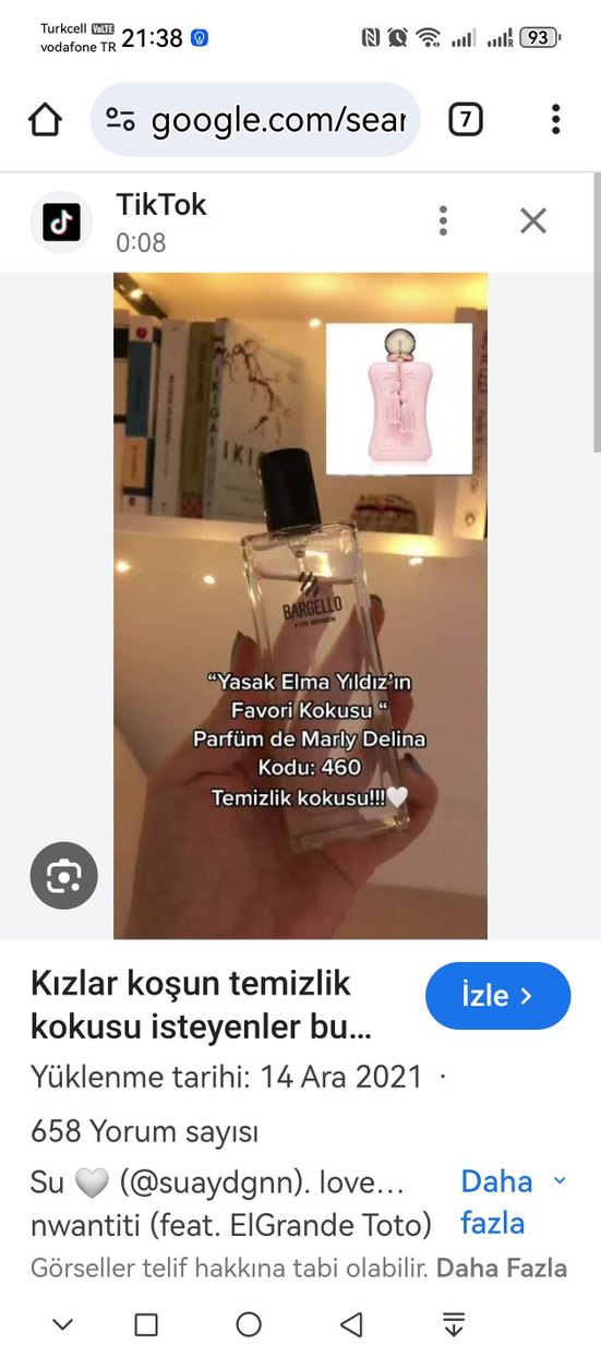 Bargello Eau de Parfum Kadın 50 ml - Görsel 3